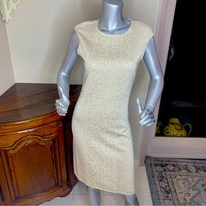 St. John white dress